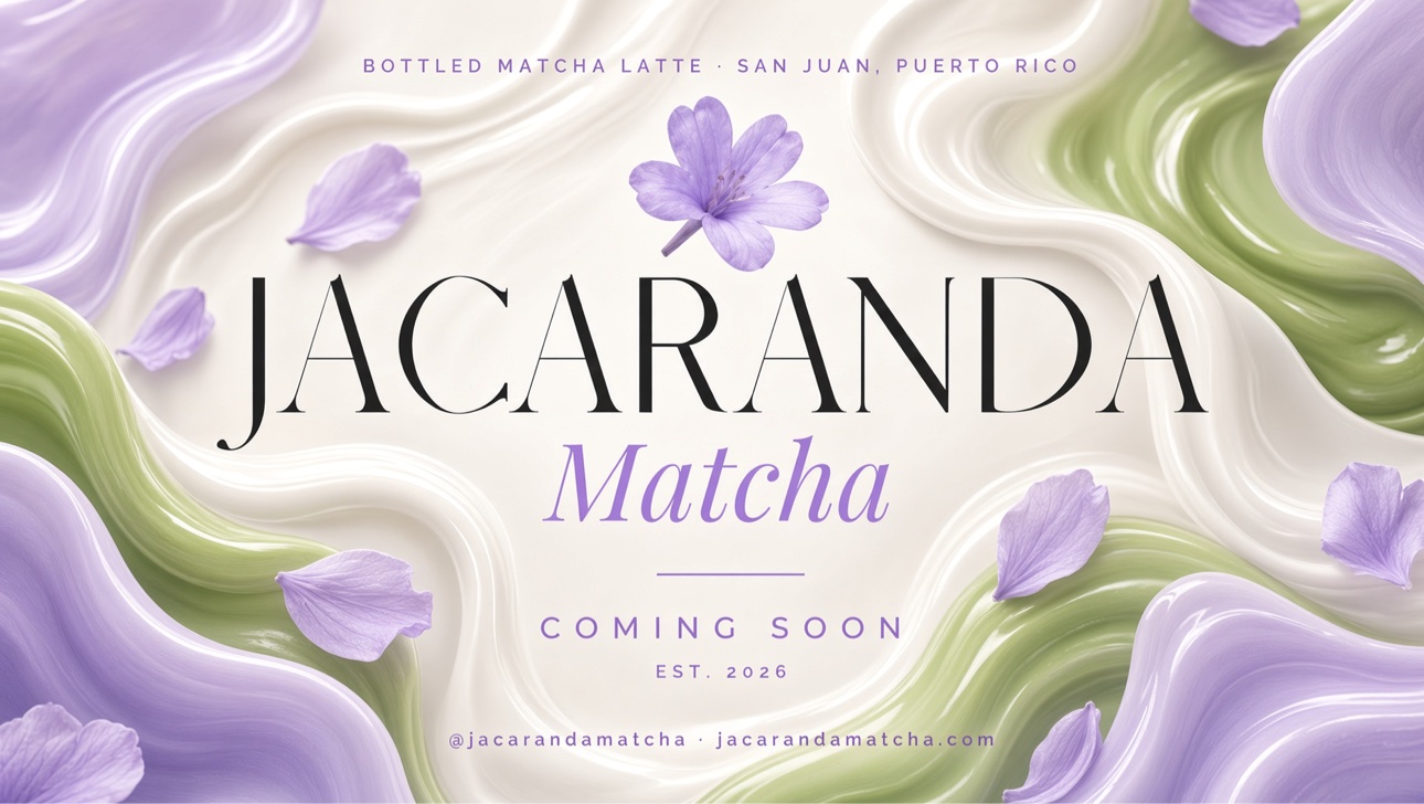 Jacaranda Matcha — Coming Soon — Est. 2026 — @jacarandamatcha · jacarandamatcha.com
